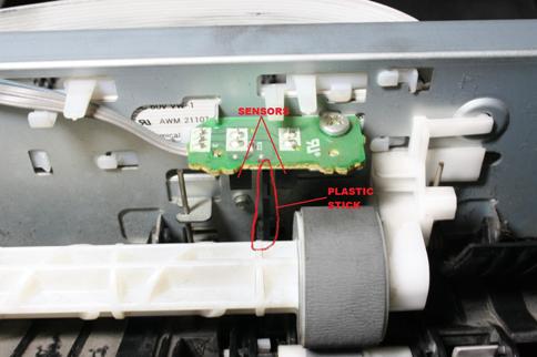 canon printer paper jam sensor